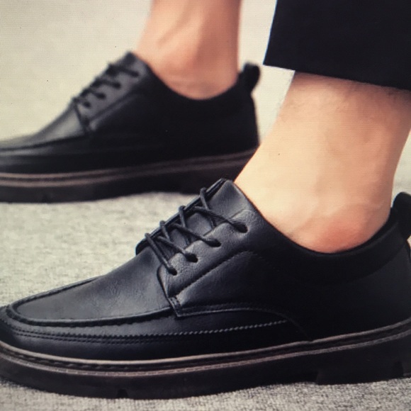 Men\'s shoes business leather shoes